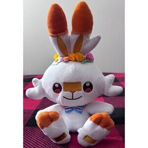2020 Easter Scorbunny Pokemon Center Plush 13" Japan Import Cute Stuffed Doll